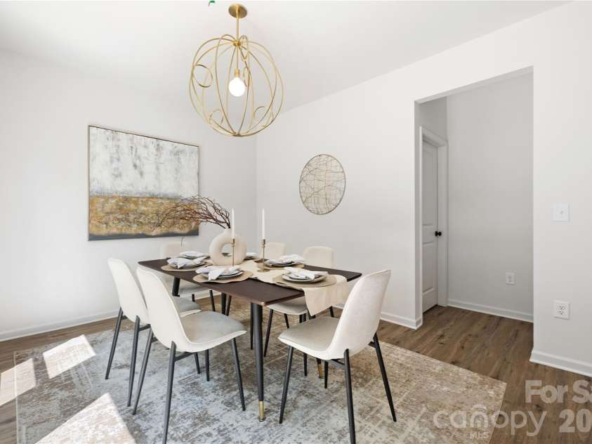 4257 Acorn Street, Charlotte, NC 28205.  MLS# CAR4337811, YatesRealty ID 3405. Representative Photo: Dining Area