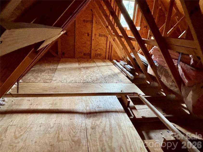 229 17th Avenue, Hickory, NC 28602.  MLS# CAR4396861, YatesRealty ID 34051. Attic Storage