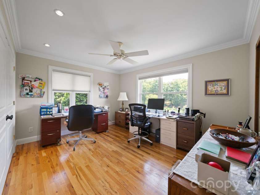195 Oak Lane, Mars Hill, NC 28754.  MLS# CAR4394018, YatesRealty ID 34054. 3rd bedroom / office
