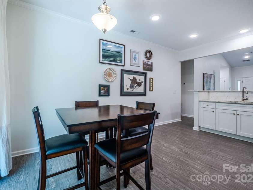 114 Keowee Circle, Indian Trail, NC 28079.  MLS# CAR4280462, YatesRealty ID 34056. Dining Area