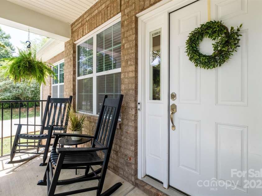 114 Keowee Circle, Indian Trail, NC 28079.  MLS# CAR4280462, YatesRealty ID 34056. Front Porch