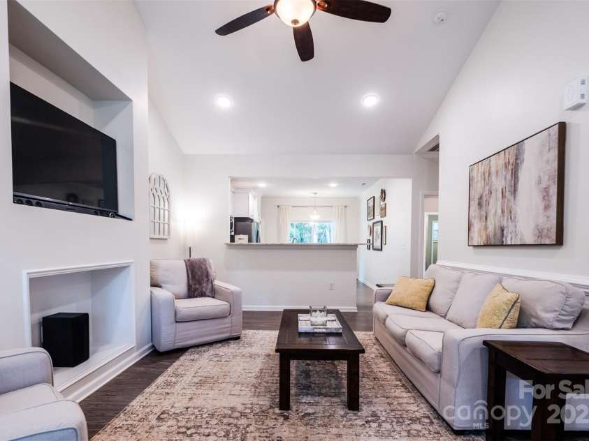 114 Keowee Circle, Indian Trail, NC 28079.  MLS# CAR4280462, YatesRealty ID 34056. Living Room