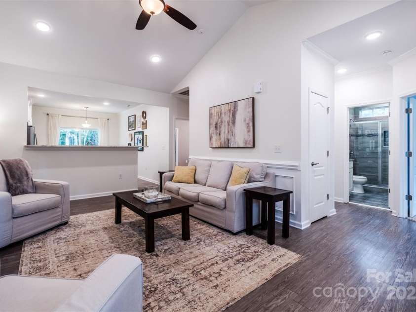 114 Keowee Circle, Indian Trail, NC 28079.  MLS# CAR4280462, YatesRealty ID 34056. Living Room