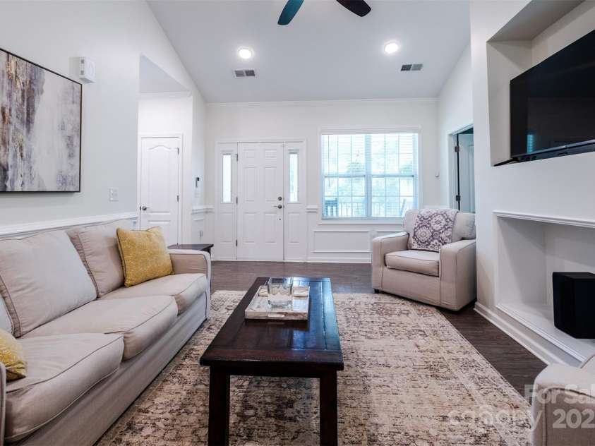114 Keowee Circle, Indian Trail, NC 28079.  MLS# CAR4280462, YatesRealty ID 34056. Living Room