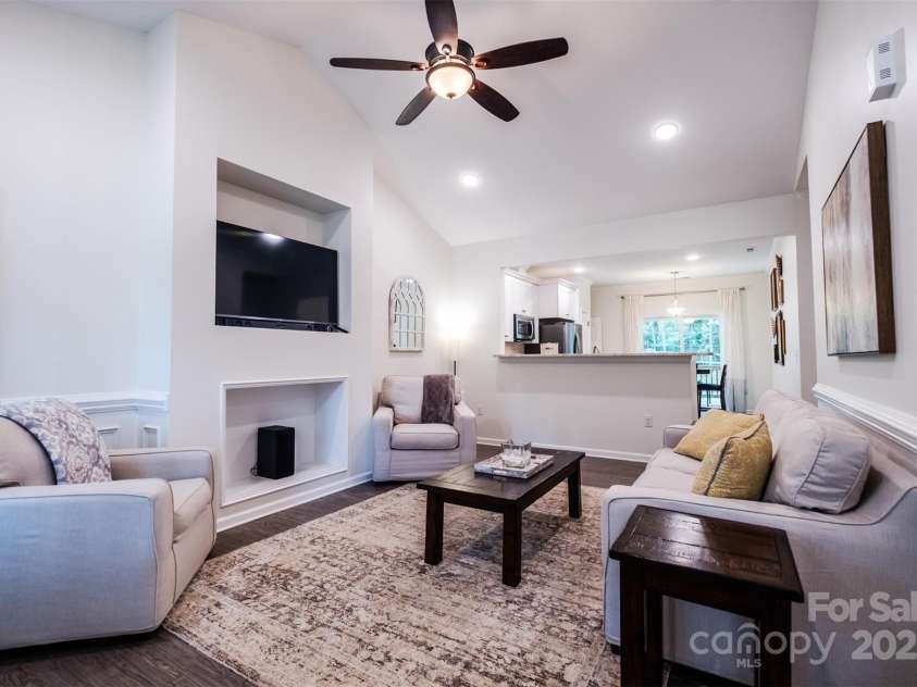114 Keowee Circle, Indian Trail, NC 28079.  MLS# CAR4280462, YatesRealty ID 34056. Living Room
