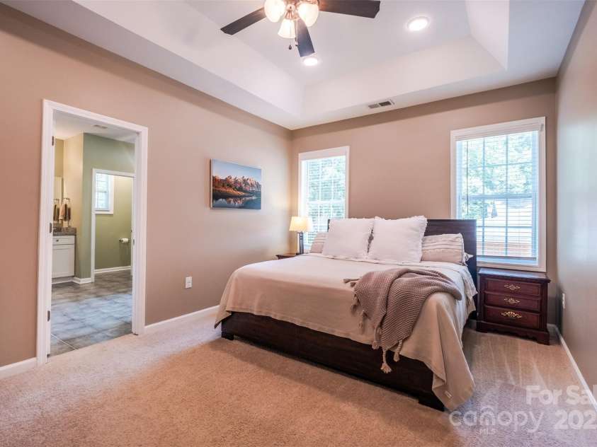 114 Keowee Circle, Indian Trail, NC 28079.  MLS# CAR4280462, YatesRealty ID 34056. Primary Bedroom