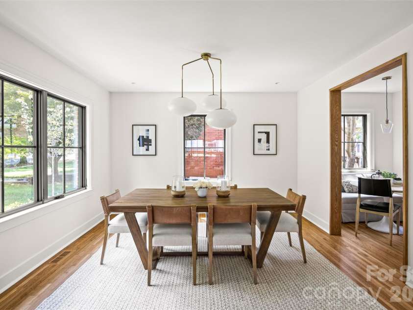 2509 Belvedere Avenue, Charlotte, NC 28205.  MLS# CAR4396989, YatesRealty ID 34057. Luxury Lighting Selections Throughout