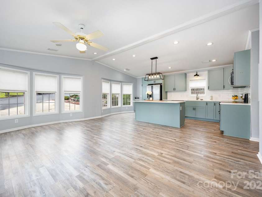 115 Trails End Lane, New London, NC 28127.  MLS# CAR4281214, YatesRealty ID 34059. Open concept living