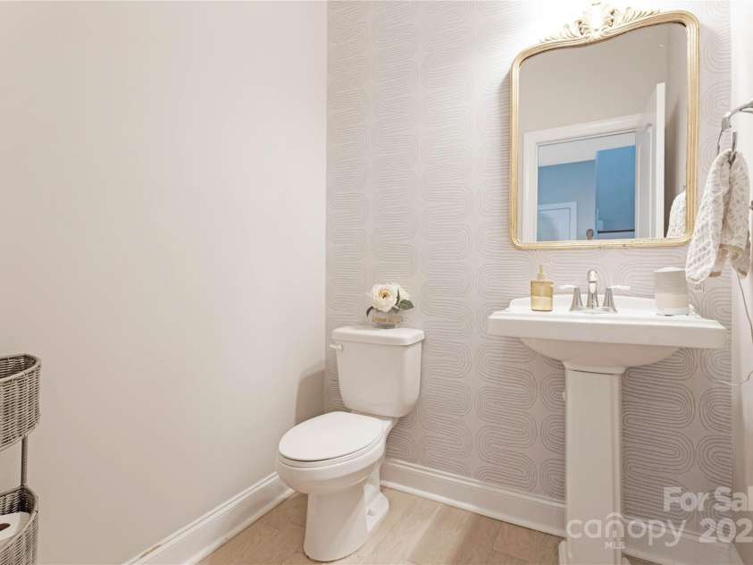 1028 Moonlight Mist Road, Belmont, NC 28012.  MLS# CAR4294547, YatesRealty ID 34067. Downstairs half bathroom
