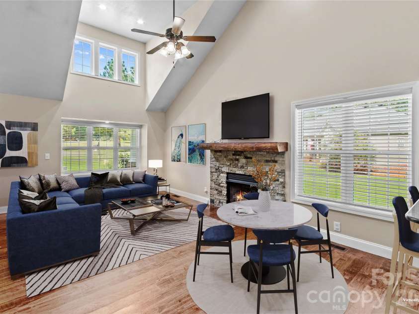 215 Meadow Lake Drive, Salisbury, NC 28146.  MLS# CAR4291335, YatesRealty ID 3407. VS- Living Room