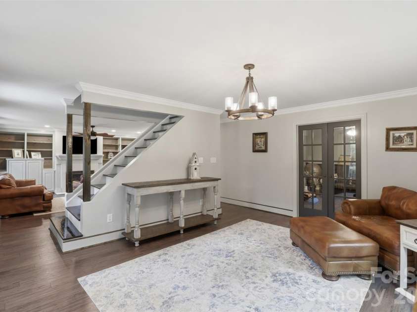 8301 Waxhaw Creek Road, Waxhaw, NC 28173.  MLS# CAR4393275, YatesRealty ID 34071. Formal dinning or den with office through french doors