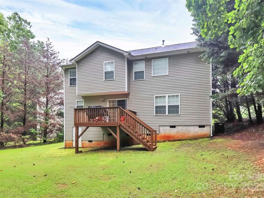 1300 Dunmore Court, Clover, SC 29710.  MLS# CAR4295252, YatesRealty ID 34073. Exterior Back