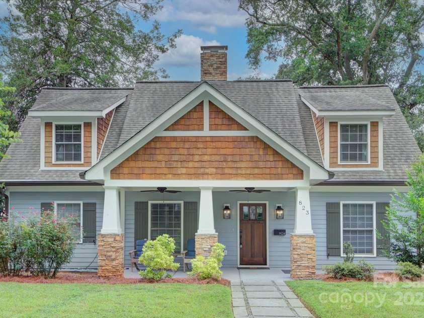 823 Sedgefield Road, Charlotte, NC 28209.  MLS# CAR4293910, YatesRealty ID 34076. 