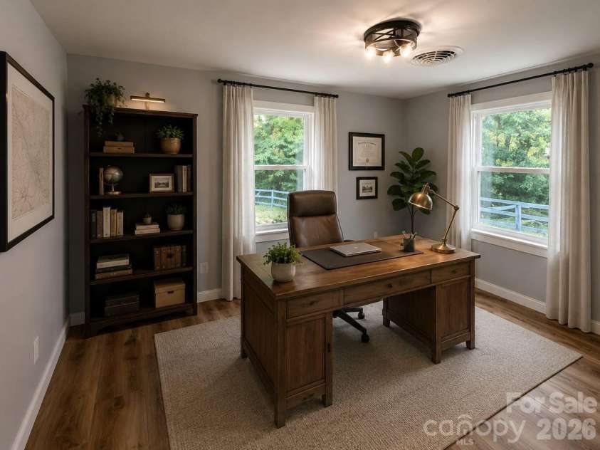 4604 Old Hickory Road, Lancaster, SC 29720.  MLS# CAR4395077, YatesRealty ID 34084. Virtually staged bedroom 2