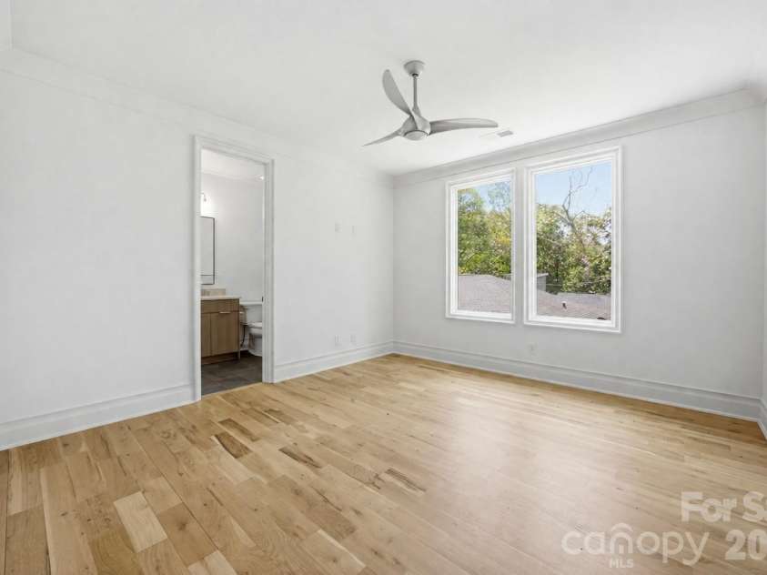 2117 Lombardy Circle, Charlotte, NC 28203.  MLS# CAR4344981, YatesRealty ID 34085. Bedroom 4 on the 3rd level