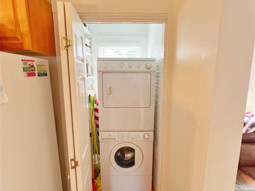 108 Snipe Street, Kannapolis, NC 28081.  MLS# CAR4398594, YatesRealty ID 34091. Stack washer and dryer off of kitchen
