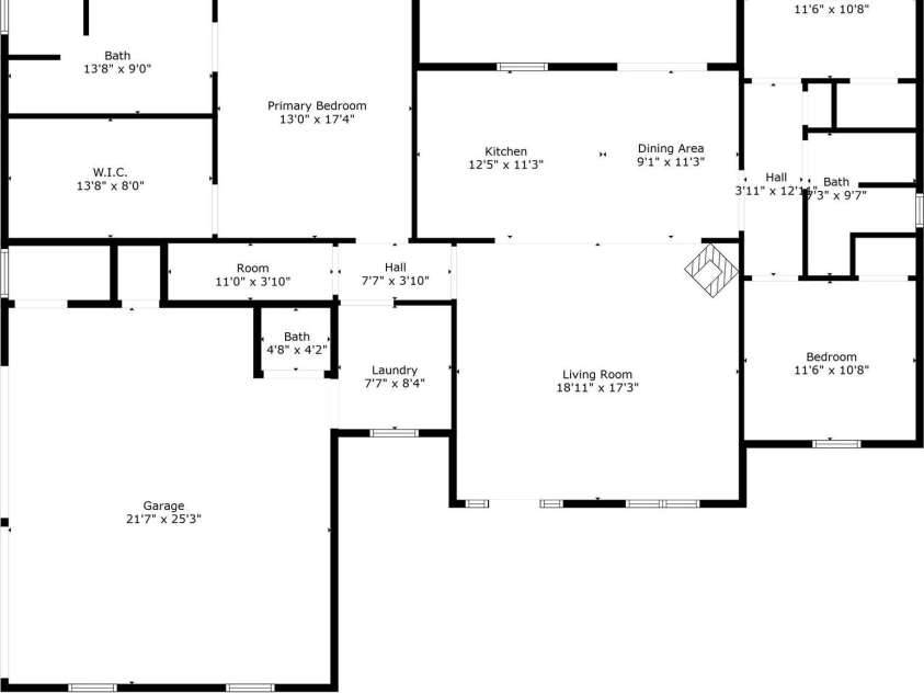 1327 Scenic Lane, Granite Falls, NC 28630.  MLS# CAR4295313, YatesRealty ID 34092. 
