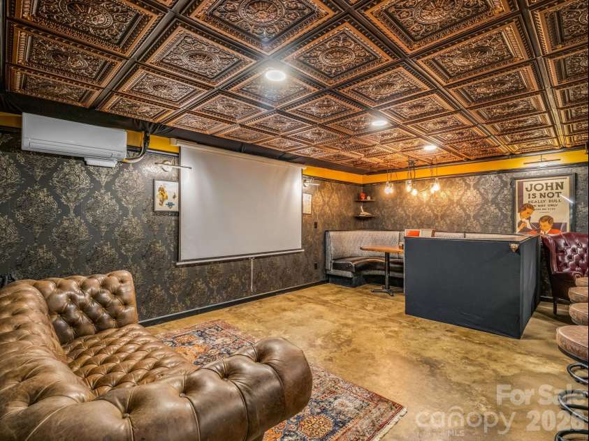 14 Penelope Street, Black Mountain, NC 28711.  MLS# CAR4394587, YatesRealty ID 34094. Hidden speakeasy