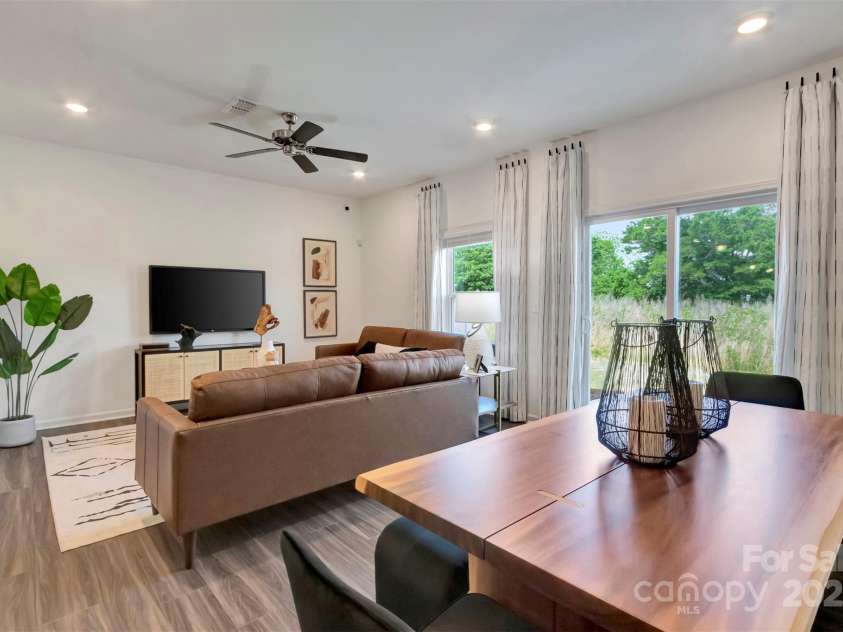 3665 Secrest Landing, Monroe, NC 28110.  MLS# CAR4295486, YatesRealty ID 34097. Family room