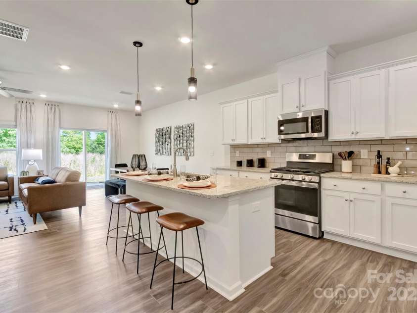 3665 Secrest Landing, Monroe, NC 28110.  MLS# CAR4295486, YatesRealty ID 34097. Kitchen