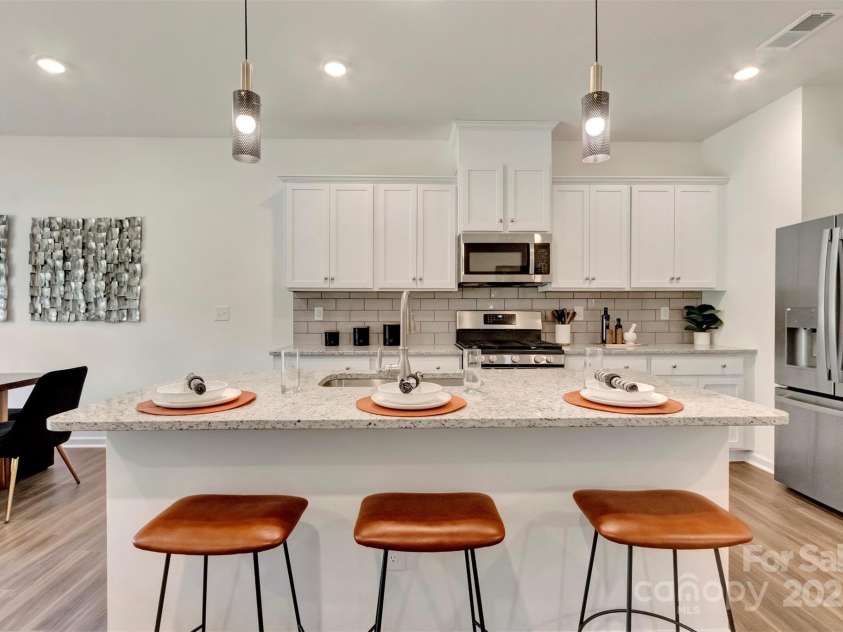 3665 Secrest Landing, Monroe, NC 28110.  MLS# CAR4295486, YatesRealty ID 34097. Kitchen