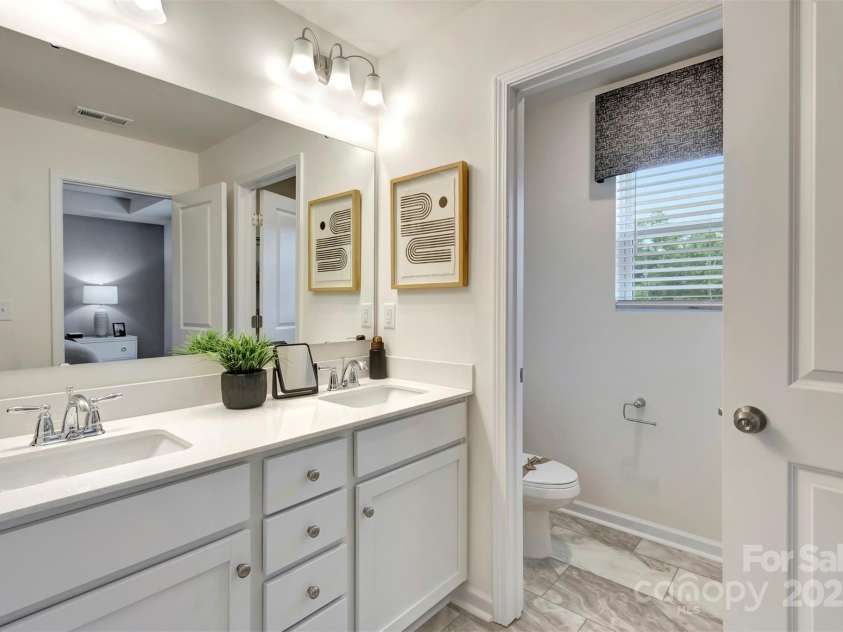 3665 Secrest Landing, Monroe, NC 28110.  MLS# CAR4295486, YatesRealty ID 34097. Owner's bathroom