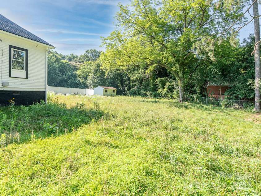 110 College Street, Marshville, NC 28103.  MLS# CAR4273371, YatesRealty ID 341. Backyard