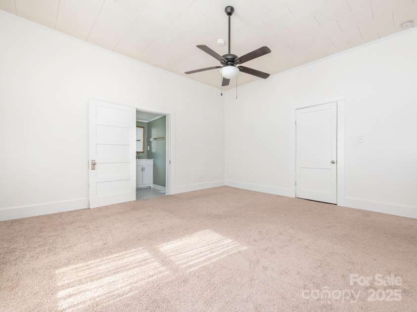 110 College Street, Marshville, NC 28103.  MLS# CAR4273371, YatesRealty ID 341. Primary Bedroom