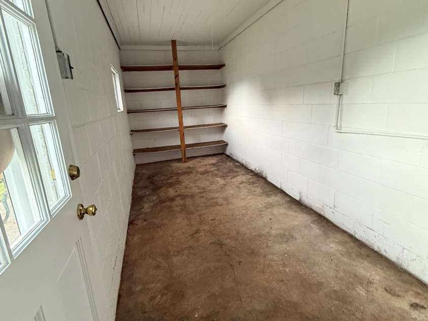 108 Fletcher Street, Morganton, NC 28655.  MLS# CAR4396971, YatesRealty ID 34104. Laundry/workshop/storage (pic #1)