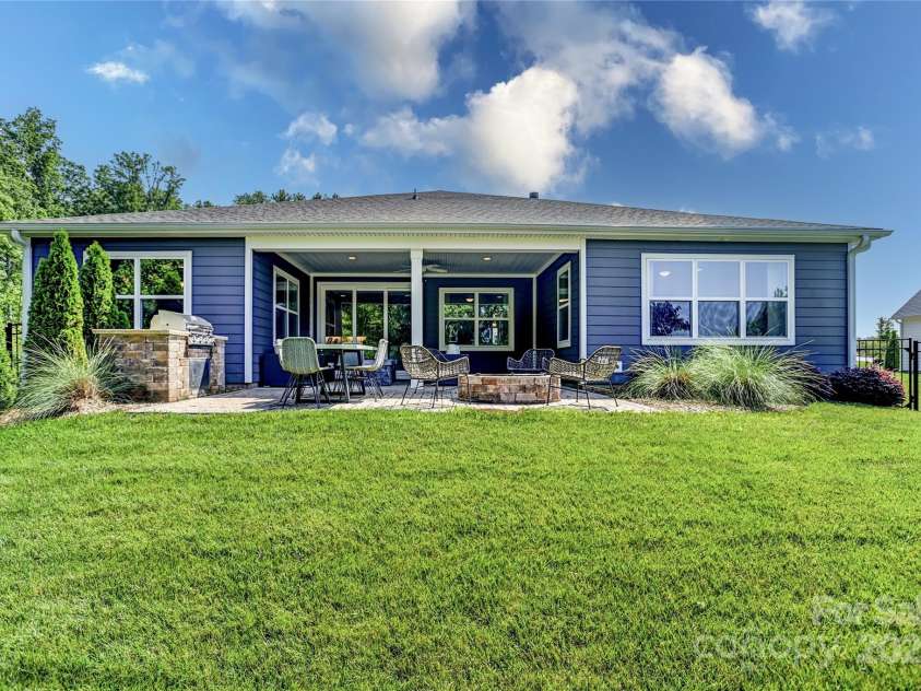 5429 Ellicott Rock Court, Denver, NC 28037.  MLS# CAR4295720, YatesRealty ID 34114. Back of home