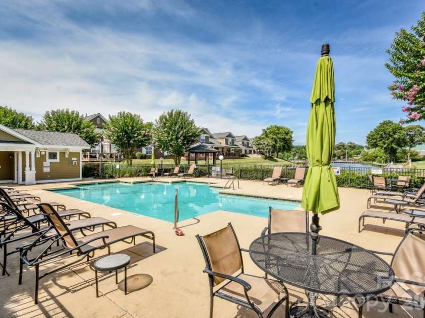 18714 Ramsey Cove Drive, Cornelius, NC 28031.  MLS# CAR4350743, YatesRealty ID 3414. Lakeside Community Pool And Cabana