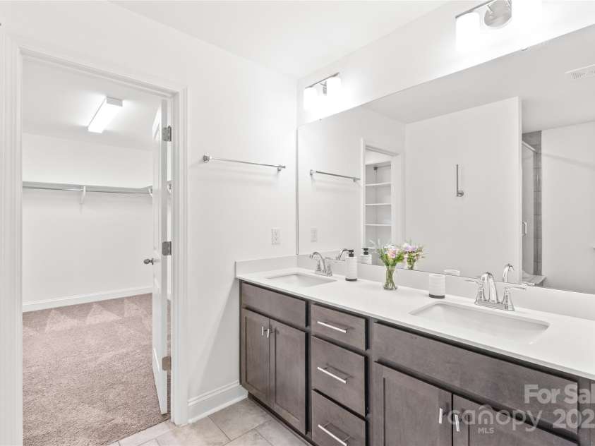 1507 Cedar Tree Drive, Belmont, NC 28012.  MLS# CAR4289479, YatesRealty ID 34147. Double vanity comfort height