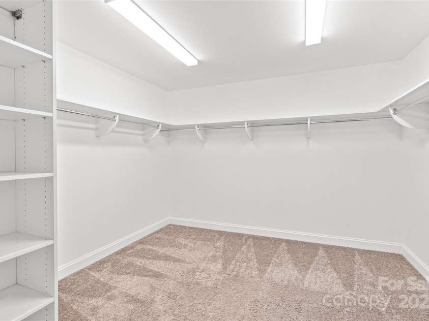 1507 Cedar Tree Drive, Belmont, NC 28012.  MLS# CAR4289479, YatesRealty ID 34147. Enormous primary closet!