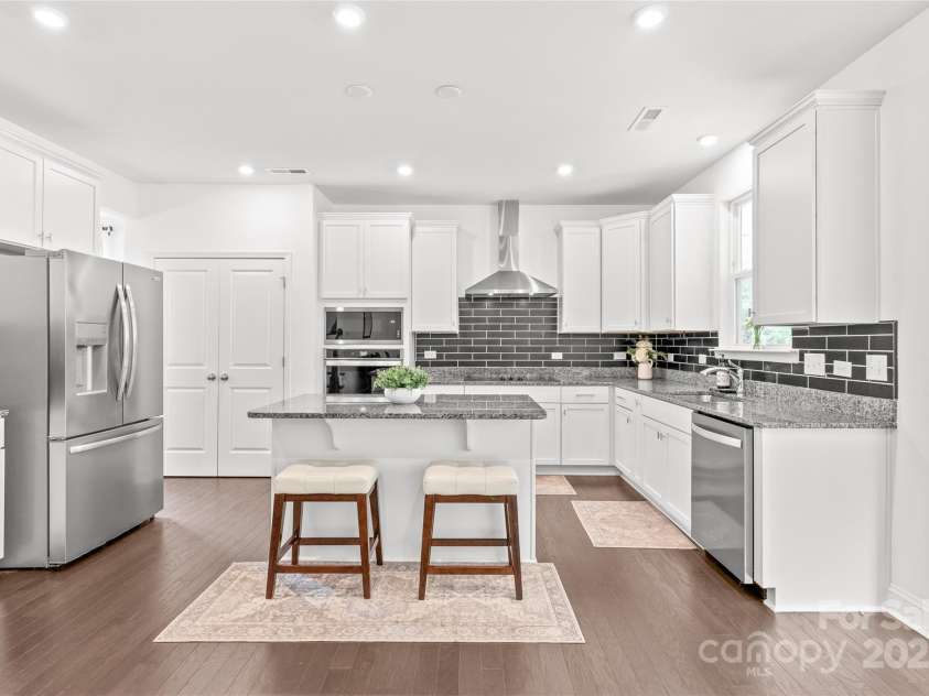 1507 Cedar Tree Drive, Belmont, NC 28012.  MLS# CAR4289479, YatesRealty ID 34147. Stainless appliances and recessed lighting