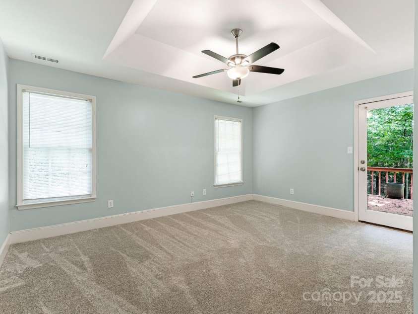 6907 Pleasant Drive, Charlotte, NC 28211.  MLS# CAR4280958, YatesRealty ID 34148. Primary bedroom downstairs...