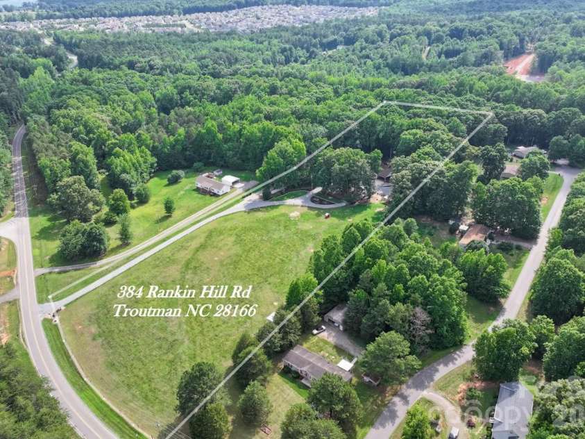 384 Rankin Hill Road, Troutman, NC 28166.  MLS# CAR4394107, YatesRealty ID 34149. 