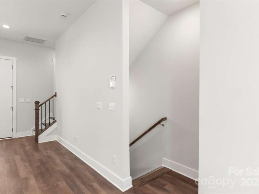 417 Prine Place, Charlotte, NC 28213.  MLS# CAR4112644, YatesRealty ID 3415. Stairs to first floor