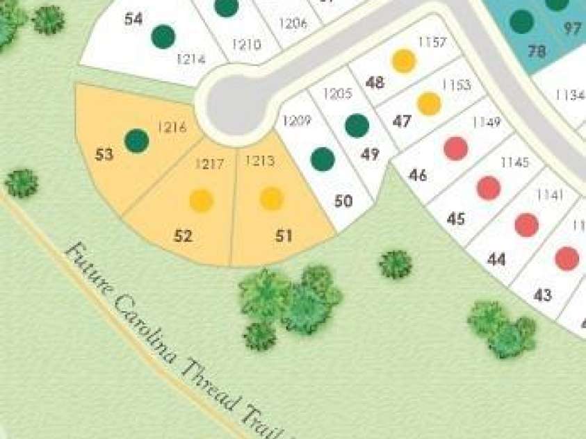 1217 Fen Lane, Waxhaw, NC 28173.  MLS# CAR4395144, YatesRealty ID 34155. Homesite 52
