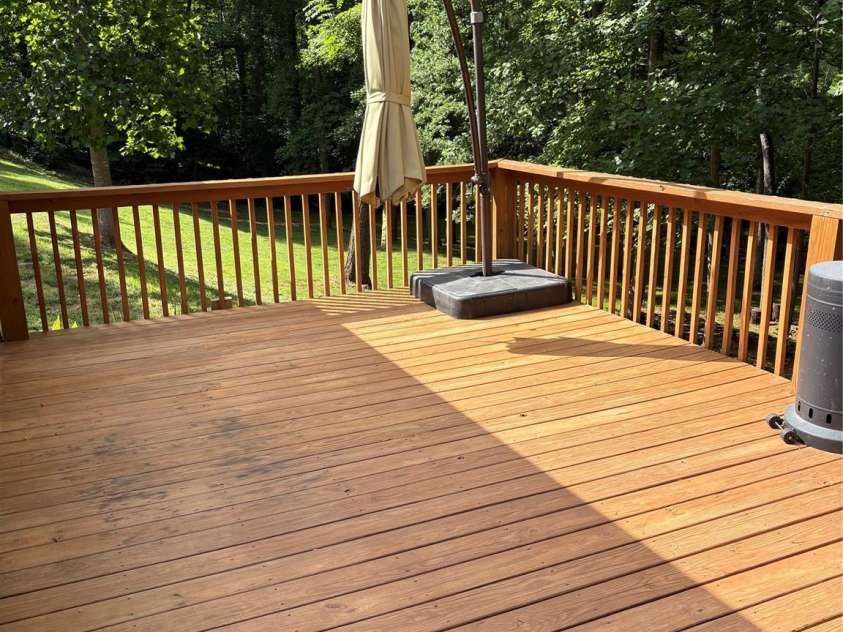 125 Lane Street, Morganton, NC 28655.  MLS# CAR4395531, YatesRealty ID 34159. Deck