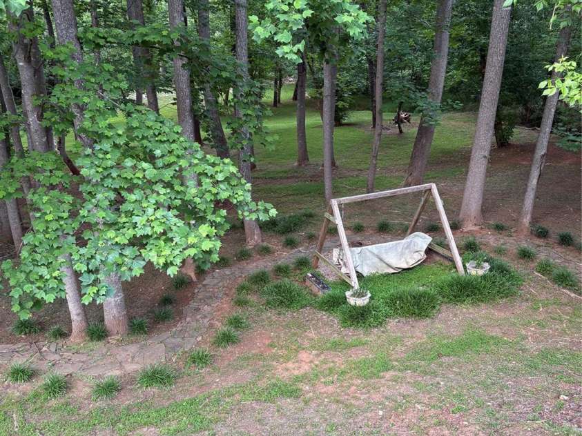 125 Lane Street, Morganton, NC 28655.  MLS# CAR4395531, YatesRealty ID 34159. View from the deck