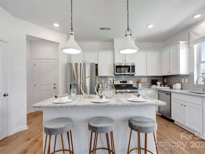 3661 Secrest Landing, Monroe, NC 28110.  MLS# CAR4295516, YatesRealty ID 34174. Kitchen