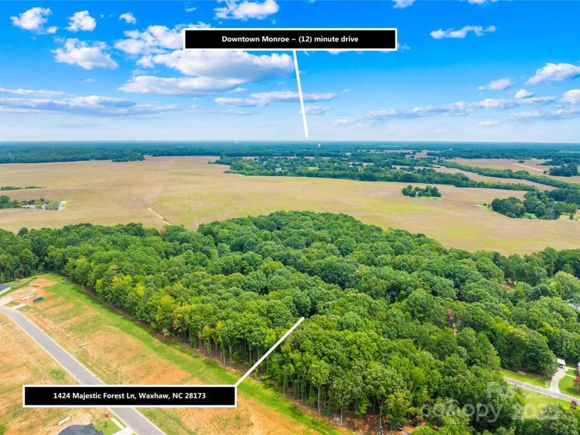 1424 Majestic Forest Lane, Waxhaw, NC 28173.  MLS# CAR4295778, YatesRealty ID 34176. 