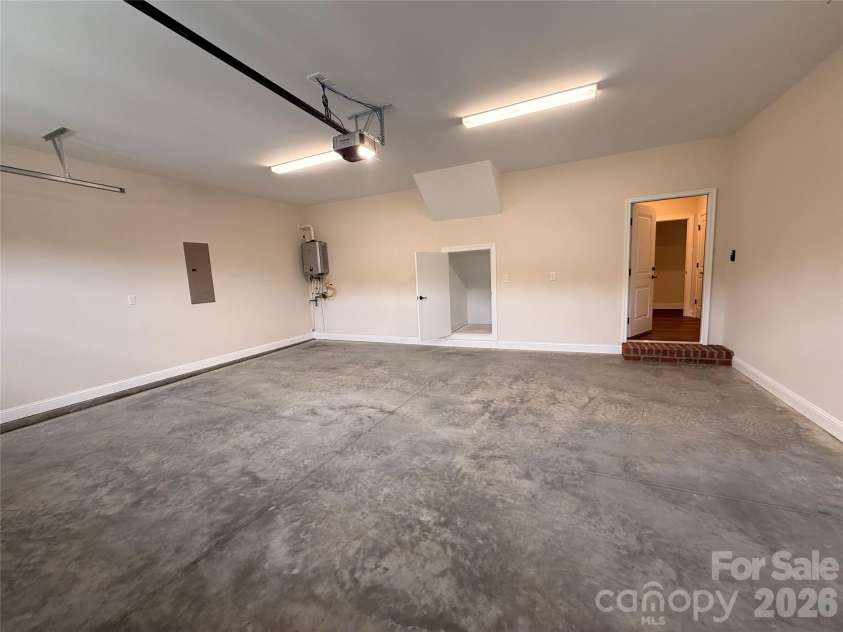 105 Abbington Lane, Shelby, NC 28150.  MLS# CAR4380591, YatesRealty ID 34185. Storage in the garage...