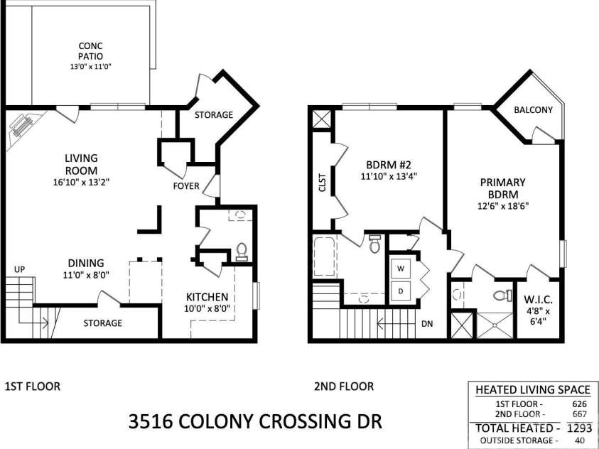 3516 Colony Crossing Drive, Charlotte, NC 28226.  MLS# CAR4288473, YatesRealty ID 34188. 