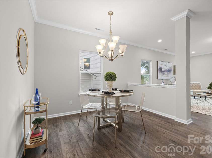 2608 Overlook Ridge Street, Pineville, NC 28134.  MLS# CAR4397189, YatesRealty ID 34190. Dining Room