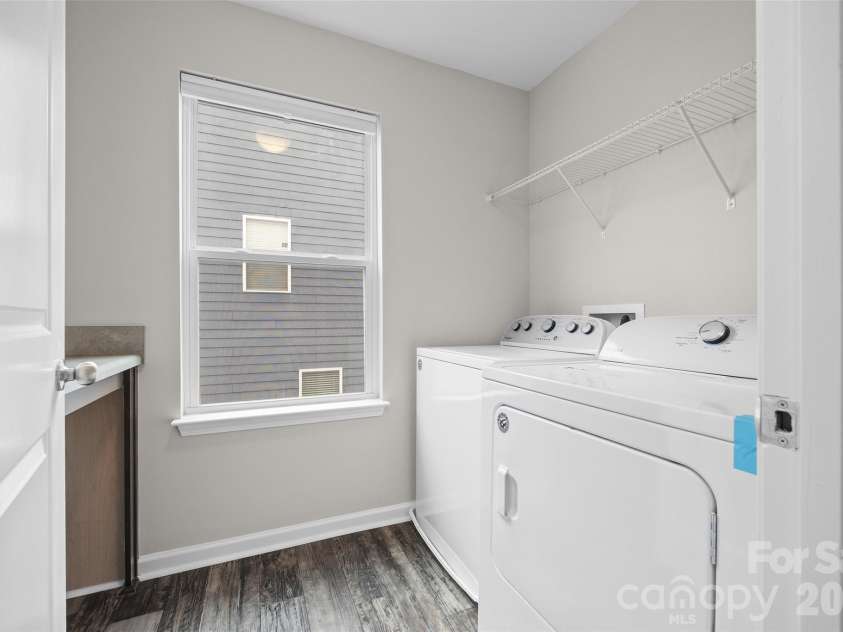 2608 Overlook Ridge Street, Pineville, NC 28134.  MLS# CAR4397189, YatesRealty ID 34190. Laundry Room