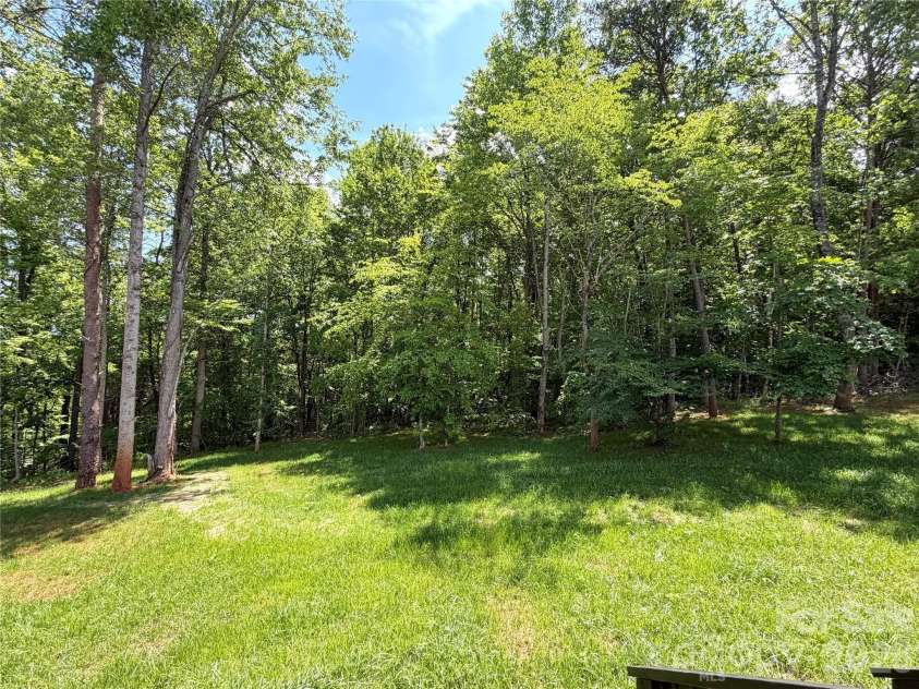 128 Arrowood Lane, Harmony, NC 28634.  MLS# CAR4385564, YatesRealty ID 34193. Backyard