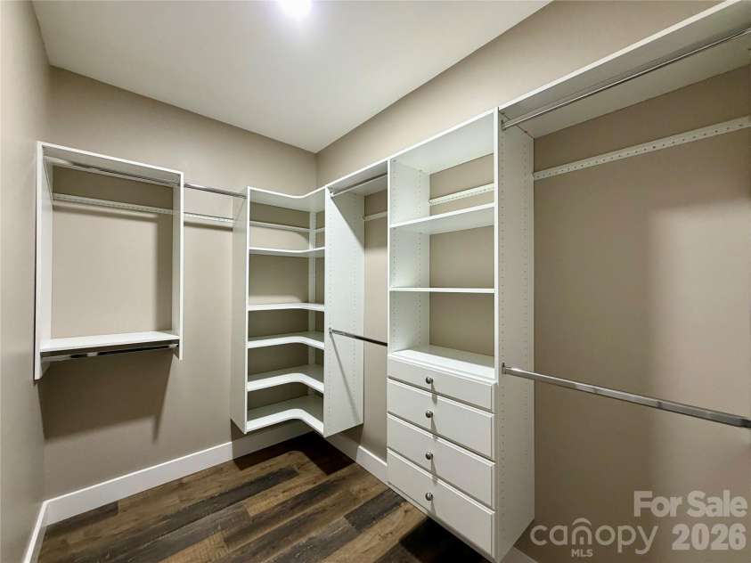 128 Arrowood Lane, Harmony, NC 28634.  MLS# CAR4385564, YatesRealty ID 34193. Primary closet