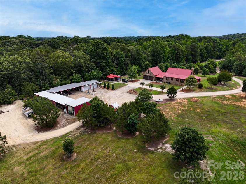 4859 Camp Creek Road, Lancaster, SC 29720.  MLS# CAR4386859, YatesRealty ID 34197. Sky view from rear side