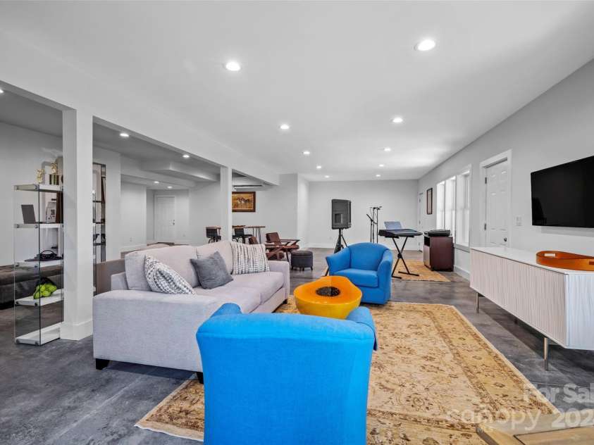 13 Roberts Street, Weaverville, NC 28787.  MLS# CAR4202654, YatesRealty ID 3420. Basement